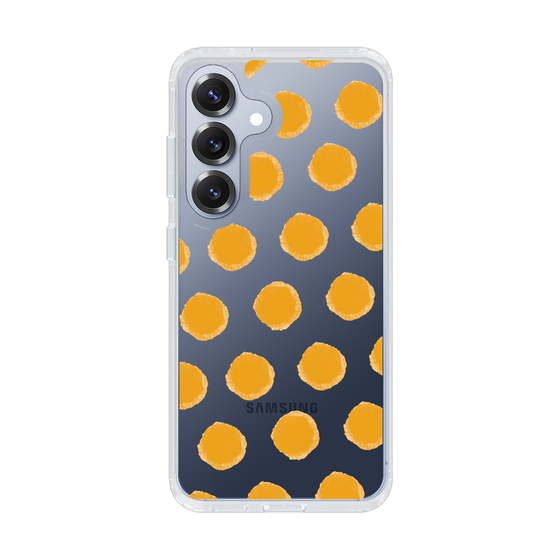 Slim Protection Case［ Original - Favorite Color Polka Dots - Orange ］