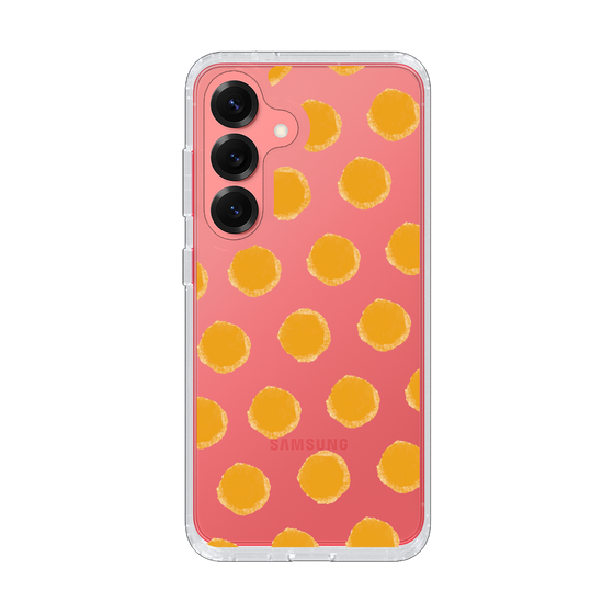 Slim Protection Case［ Original - Favorite Color Polka Dots - Orange ］