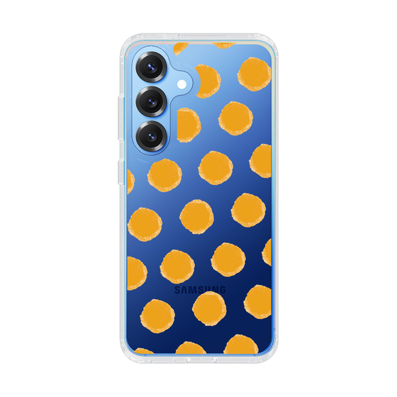 Slim Protection Case［ Original - Favorite Color Polka Dots - Orange ］