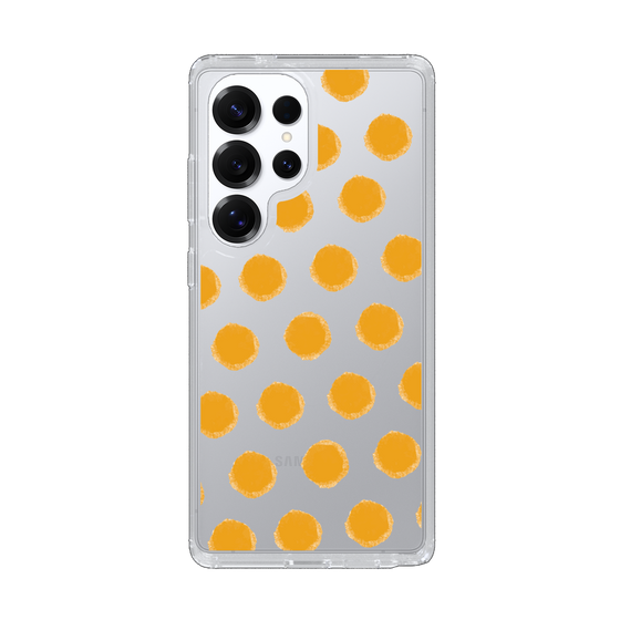 Slim Protection Case［ Original - Favorite Color Polka Dots - Orange ］