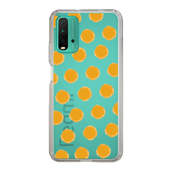Slim Protection Case［ Original - Favorite Color Polka Dots - Orange ］