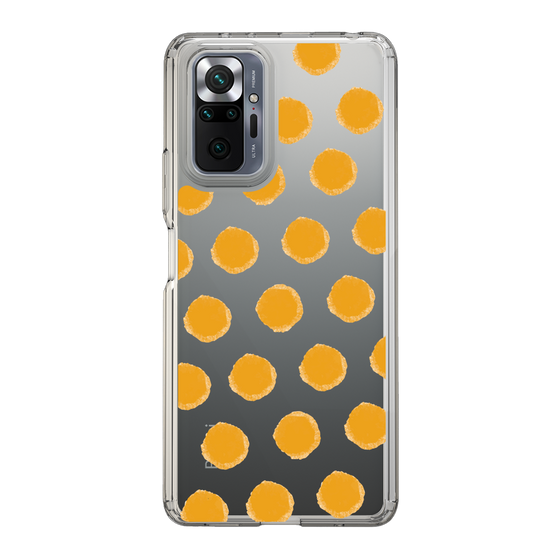 Slim Protection Case［ Original - Favorite Color Polka Dots - Orange ］