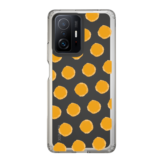 Slim Protection Case［ Original - Favorite Color Polka Dots - Orange ］