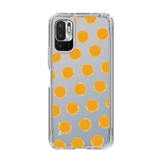Slim Protection Case［ Original - Favorite Color Polka Dots - Orange ］