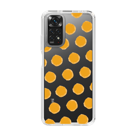 Slim Protection Case［ Original - Favorite Color Polka Dots - Orange ］