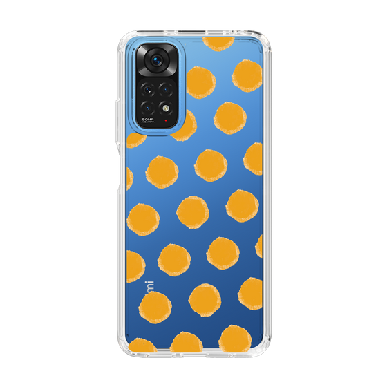 Slim Protection Case［ Original - Favorite Color Polka Dots - Orange ］