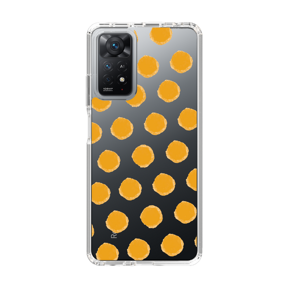 Slim Protection Case［ Original - Favorite Color Polka Dots - Orange ］