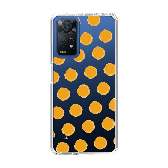 Slim Protection Case［ Original - Favorite Color Polka Dots - Orange ］
