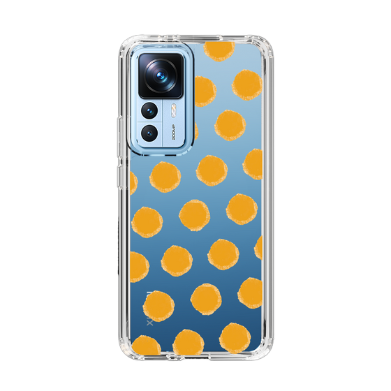 Slim Protection Case［ Original - Favorite Color Polka Dots - Orange ］