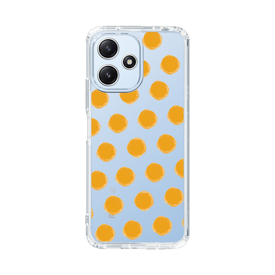 Slim Protection Case［ Original - Favorite Color Polka Dots - Orange ］