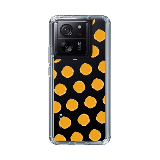 Slim Protection Case［ Original - Favorite Color Polka Dots - Orange ］