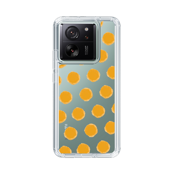 Slim Protection Case［ Original - Favorite Color Polka Dots - Orange ］