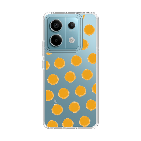 Slim Protection Case［ Original - Favorite Color Polka Dots - Orange ］