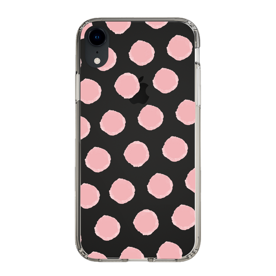 Slim Protection Case［ Original - Favorite Color Polka Dots - Pink ］