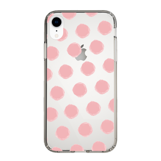 Slim Protection Case［ Original - Favorite Color Polka Dots - Pink ］