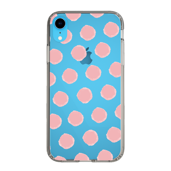 Slim Protection Case［ Original - Favorite Color Polka Dots - Pink ］