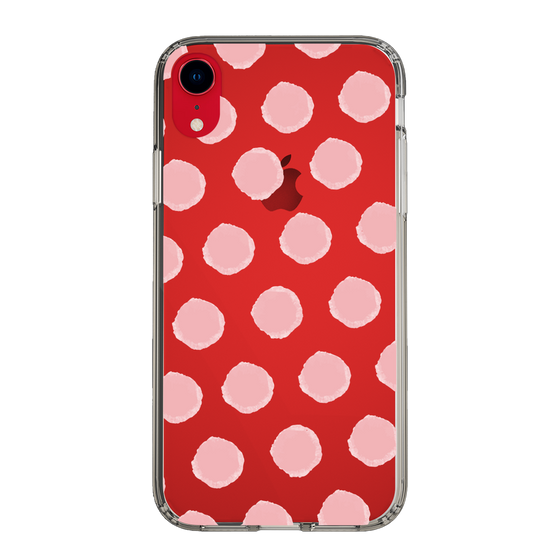 Slim Protection Case［ Original - Favorite Color Polka Dots - Pink ］