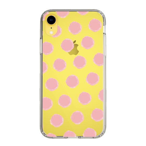 Slim Protection Case［ Original - Favorite Color Polka Dots - Pink ］