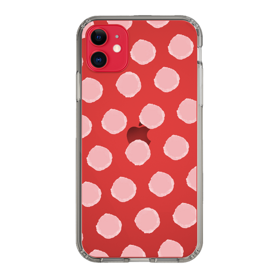 Slim Protection Case［ Original - Favorite Color Polka Dots - Pink ］