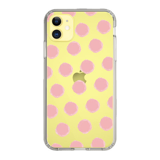 Slim Protection Case［ Original - Favorite Color Polka Dots - Pink ］