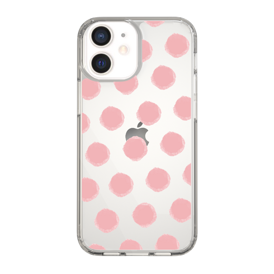 Slim Protection Case［ Original - Favorite Color Polka Dots - Pink ］
