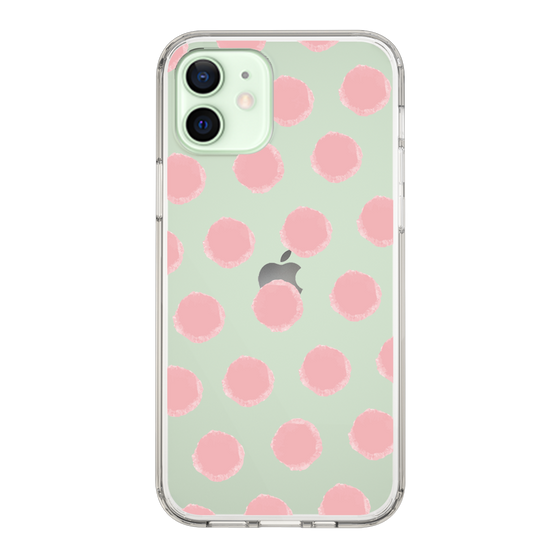 Slim Protection Case［ Original - Favorite Color Polka Dots - Pink ］