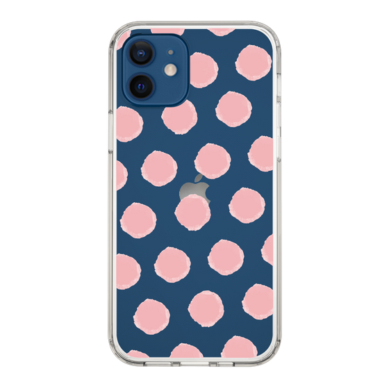 Slim Protection Case［ Original - Favorite Color Polka Dots - Pink ］