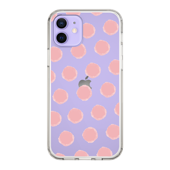 Slim Protection Case［ Original - Favorite Color Polka Dots - Pink ］