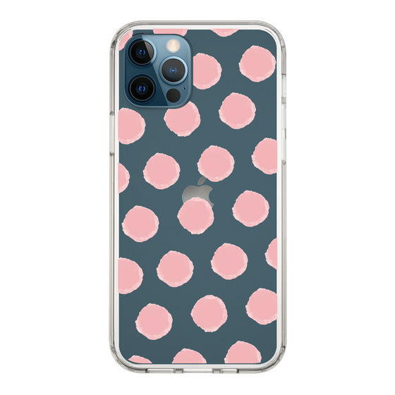 Slim Protection Case［ Original - Favorite Color Polka Dots - Pink ］