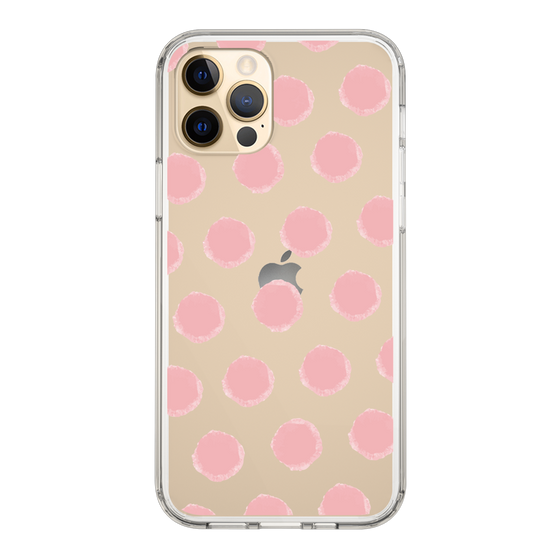 Slim Protection Case［ Original - Favorite Color Polka Dots - Pink ］