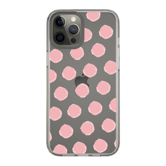 Slim Protection Case［ Original - Favorite Color Polka Dots - Pink ］