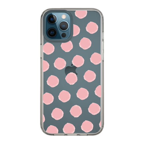 Slim Protection Case［ Original - Favorite Color Polka Dots - Pink ］