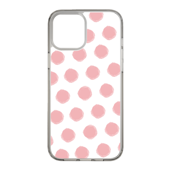 Slim Protection Case［ Original - Favorite Color Polka Dots - Pink ］