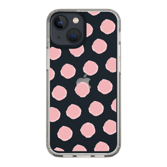 Slim Protection Case［ Original - Favorite Color Polka Dots - Pink ］