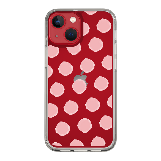 Slim Protection Case［ Original - Favorite Color Polka Dots - Pink ］