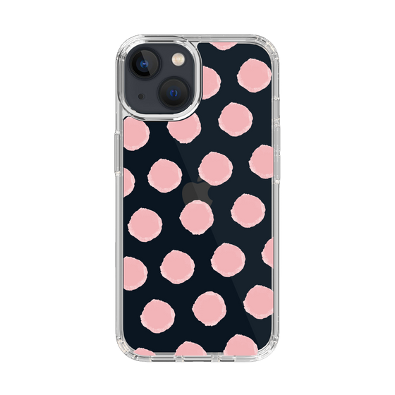 Slim Protection Case［ Original - Favorite Color Polka Dots - Pink ］
