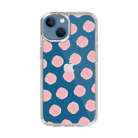 Slim Protection Case［ Original - Favorite Color Polka Dots - Pink ］
