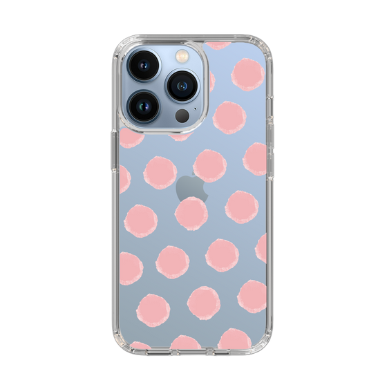 Slim Protection Case［ Original - Favorite Color Polka Dots - Pink ］