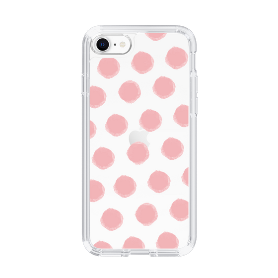 Slim Protection Case［ Original - Favorite Color Polka Dots - Pink ］