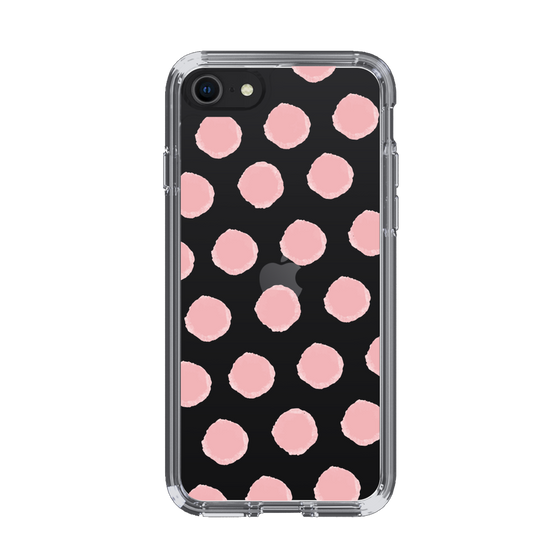 Slim Protection Case［ Original - Favorite Color Polka Dots - Pink ］