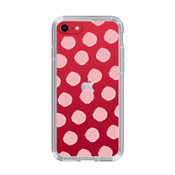Slim Protection Case［ Original - Favorite Color Polka Dots - Pink ］