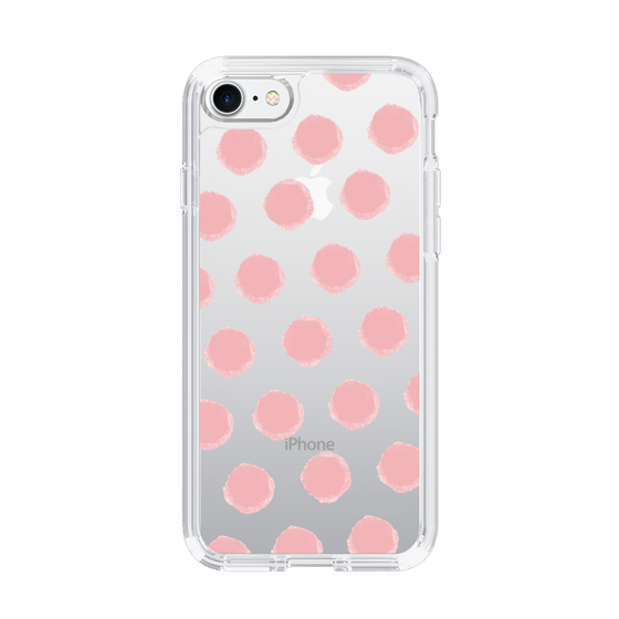 Slim Protection Case［ Original - Favorite Color Polka Dots - Pink ］