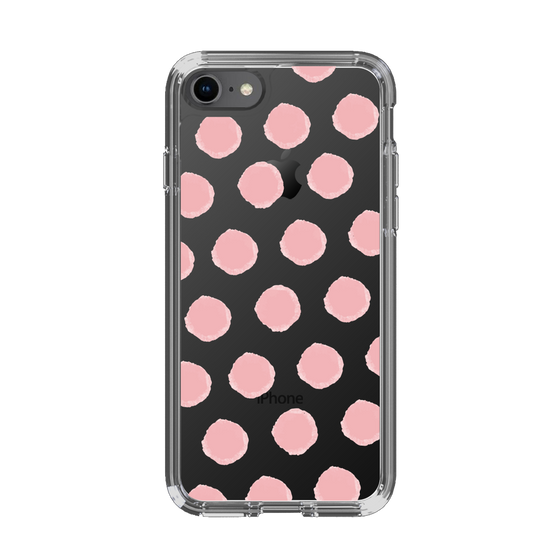 Slim Protection Case［ Original - Favorite Color Polka Dots - Pink ］