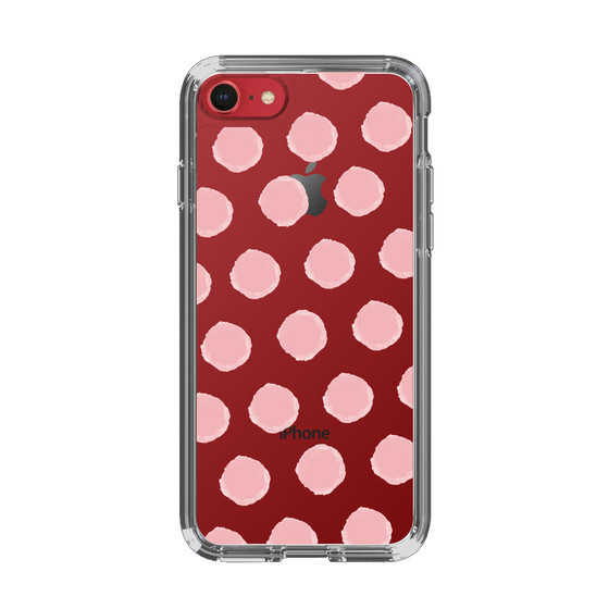 Slim Protection Case［ Original - Favorite Color Polka Dots - Pink ］