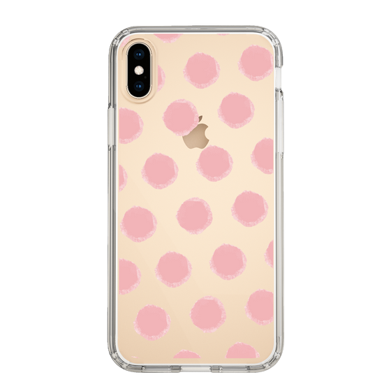 Slim Protection Case［ Original - Favorite Color Polka Dots - Pink ］