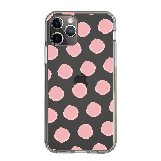 Slim Protection Case［ Original - Favorite Color Polka Dots - Pink ］