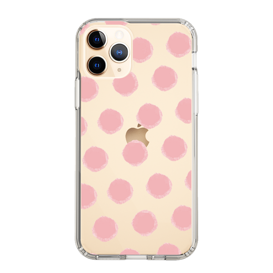 Slim Protection Case［ Original - Favorite Color Polka Dots - Pink ］