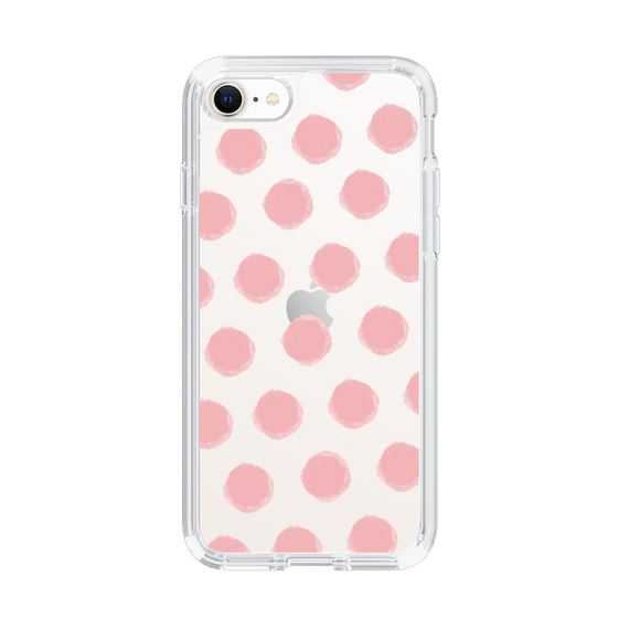 Slim Protection Case［ Original - Favorite Color Polka Dots - Pink ］