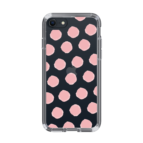 Slim Protection Case［ Original - Favorite Color Polka Dots - Pink ］