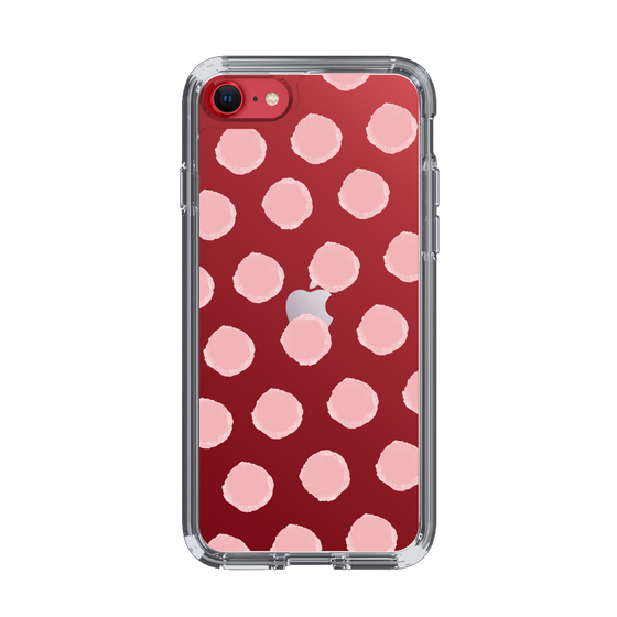 Slim Protection Case［ Original - Favorite Color Polka Dots - Pink ］